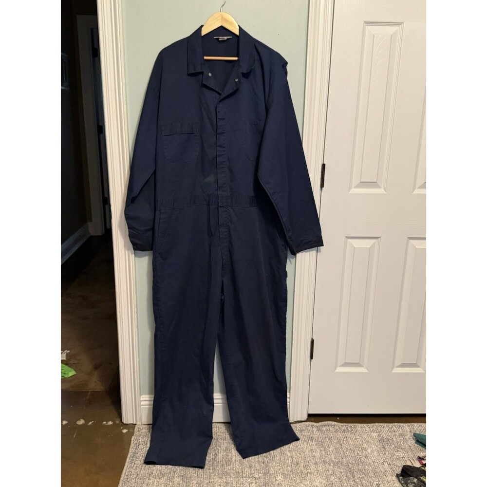 Vintage Sears Overalls Blue Sz 50XT Workwear Has Some Staining As Pictured.